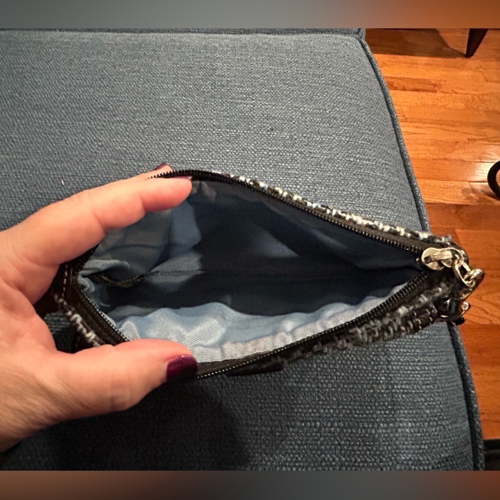 Coach Hamptons Herringbone Wool Wristlet - Picture 6 of 11